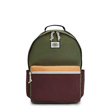 Kipling Damien Large Backpack Laptoptassen Olijfgroen | België 1581EB